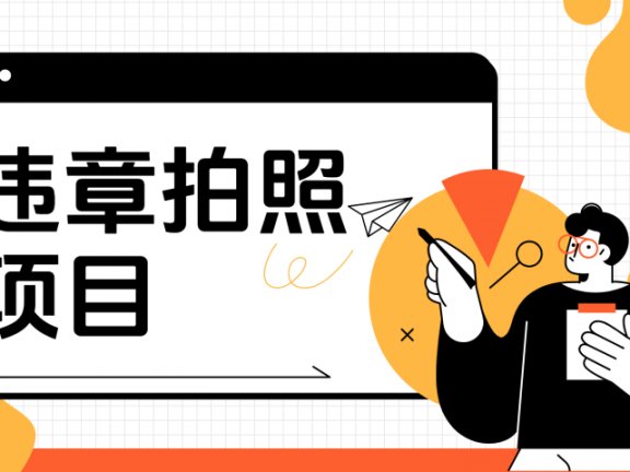 车辆违章拍照项目，可发展代理躺赚收益